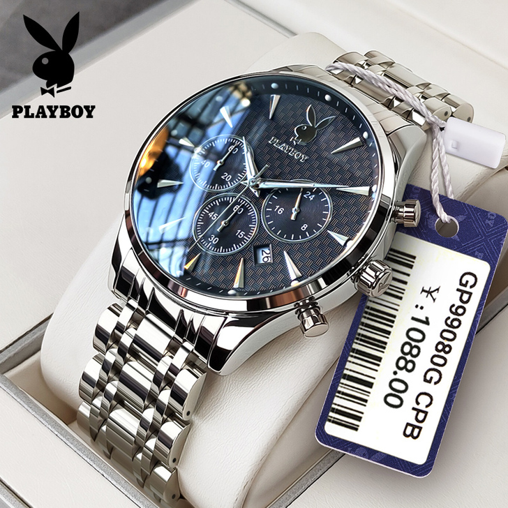 花花公子男士手表男潮流正品2021新款腕表...