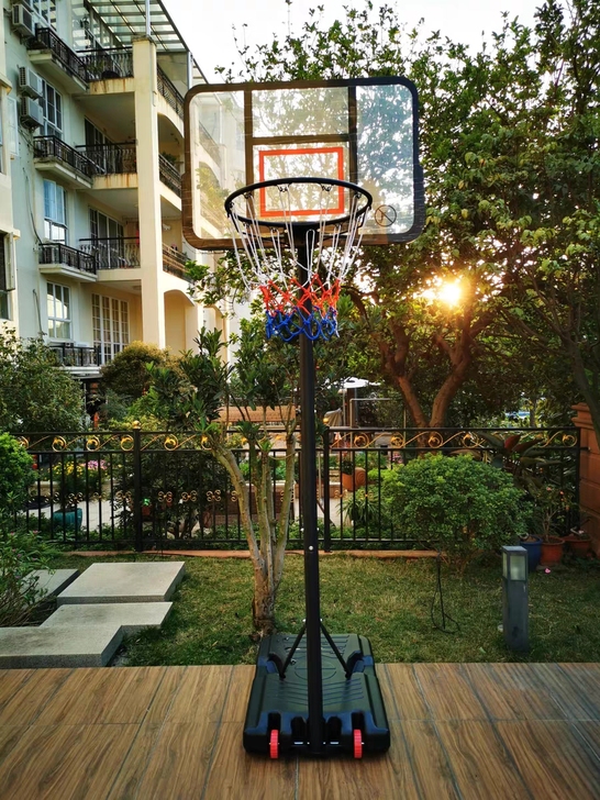 3.05米顺丰标准高度篮球架成人移动青少年...