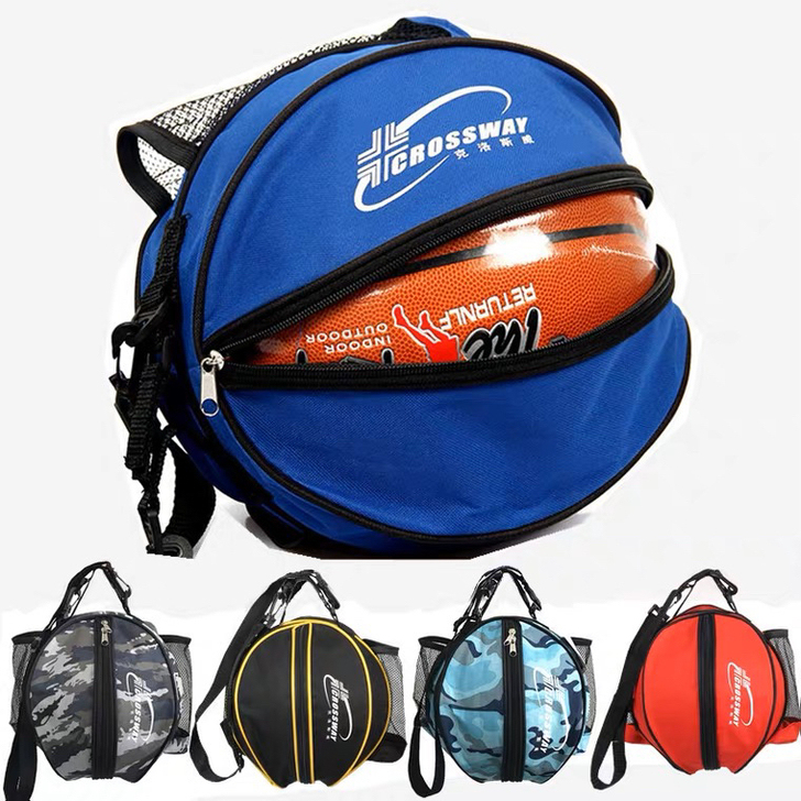 克洛斯威成人学生单肩篮球包篮球袋训练运动背...