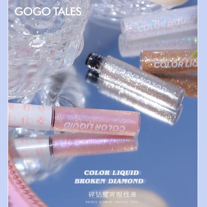GOGO TALES戈戈舞碎钻液体液眼影单...