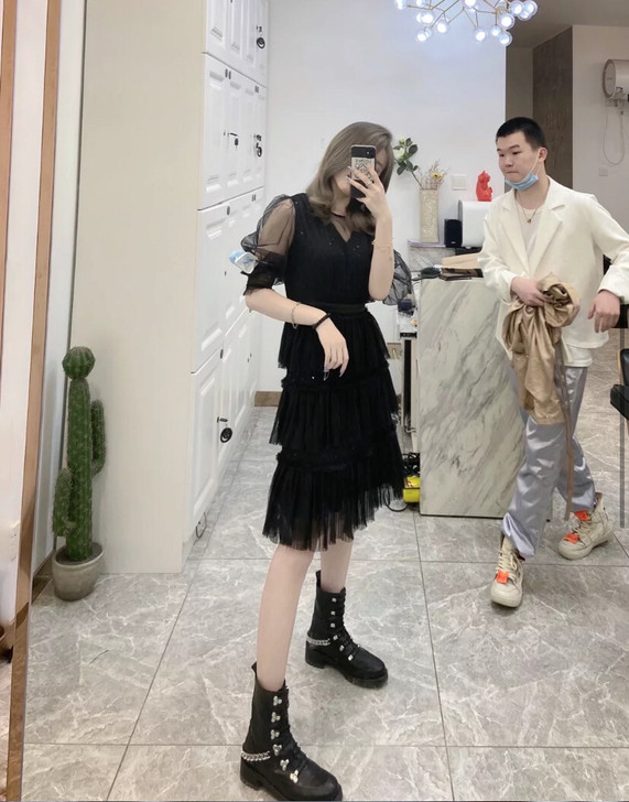 Vero moda 网纱多层蛋糕裙 限量版...