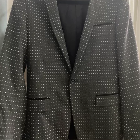 180（96A）52码男休闲西装适合秋冬圆...