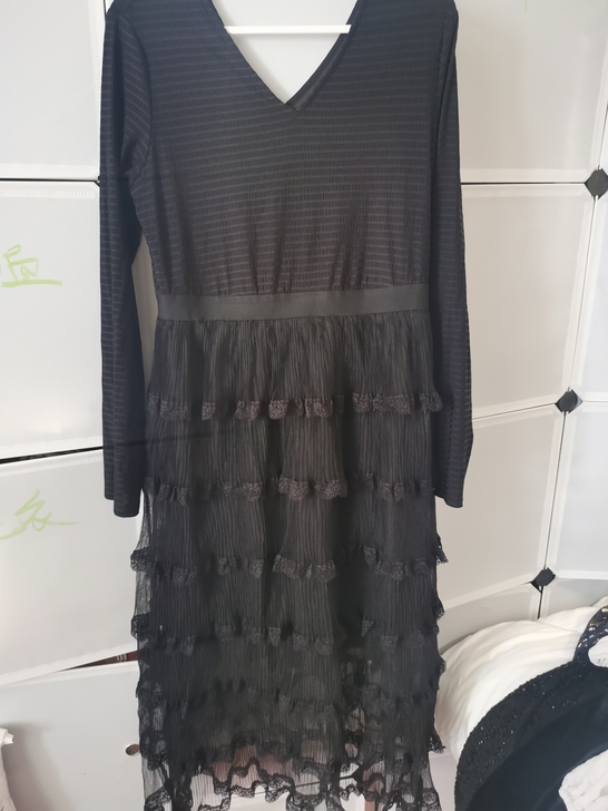 洛可可 针织蛋糕裙 非常显瘦  尺码xl ...