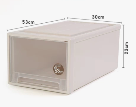 抽屉式衣物收纳箱加厚透明衣柜整理箱储物，有...