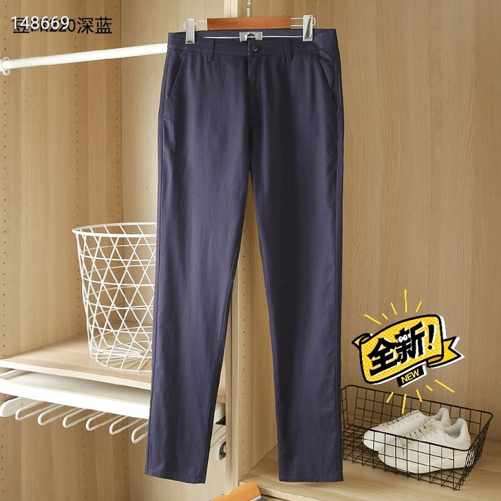 红豆减标夏季休闲裤，货号：FK220深蓝