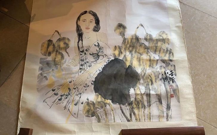 人物画，水墨人物，美女图！喜欢的朋友来聊，...