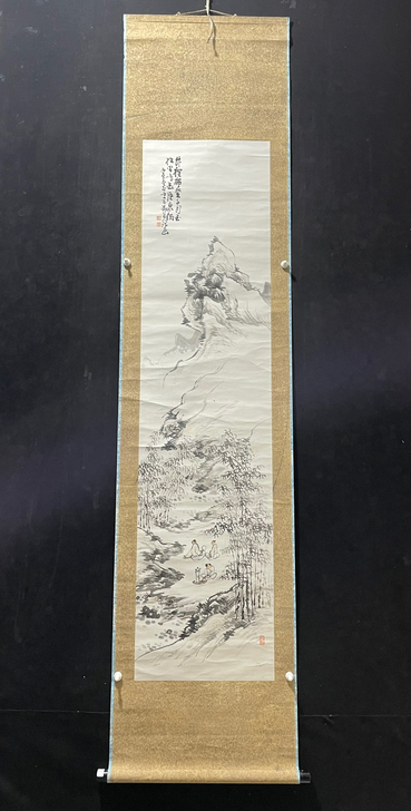 回流名家书画【精品山水人物图】老作品