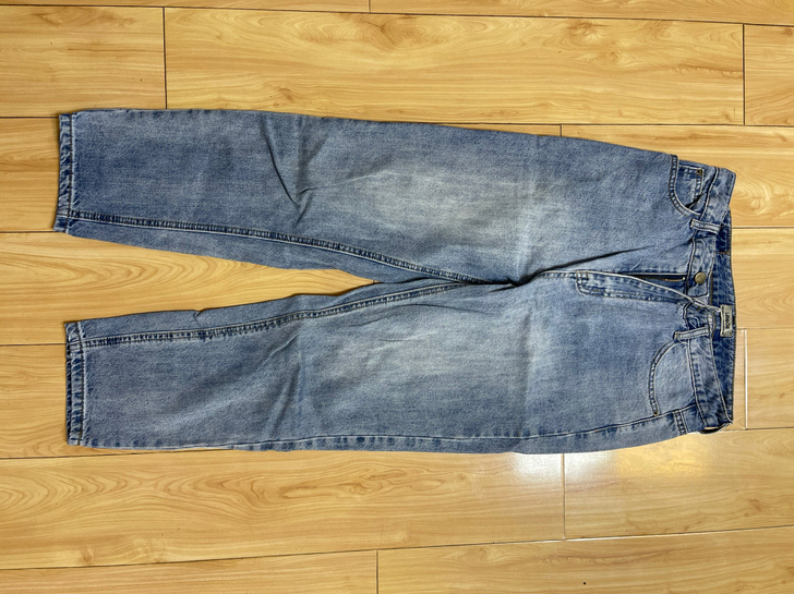 萝卜牛仔裤,上身效果特别好