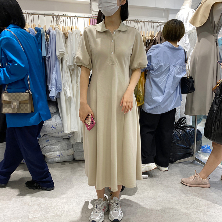 连衣裙。灰色，省内包邮