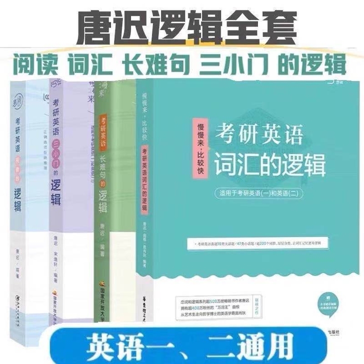 2022考研英语 唐迟阅读的逻辑+词汇的逻...