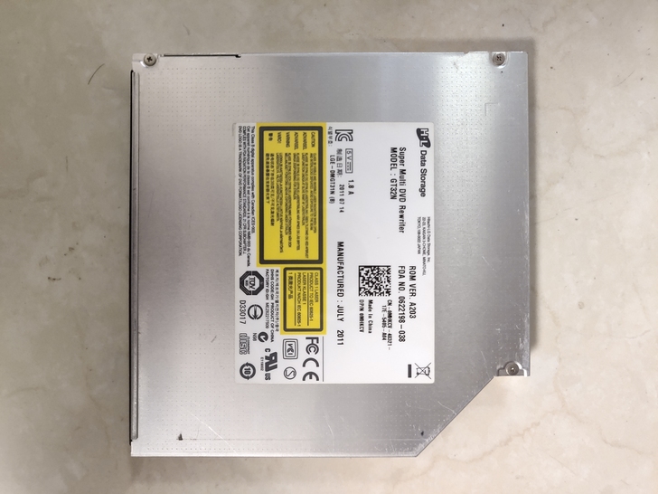 dell笔记本拆机光驱12mm