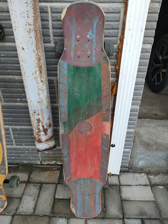 木雪长板 觅 踪  进口C桥改蓝色星星涂装