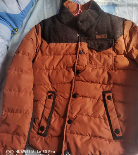 165/88A男士羽绒服，美邦，买的时候6...