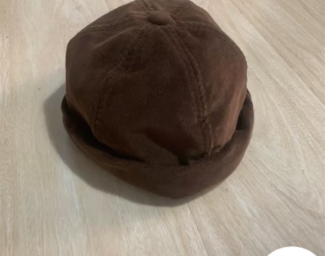 全新品 beams 棕色 灯芯绒 瓜皮帽 ...