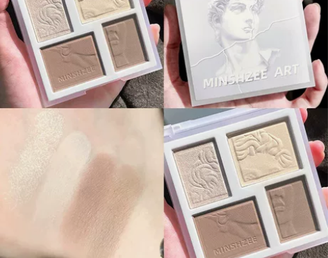 大卫雕塑家阴影高光修容一体盘学生党平价盘修...