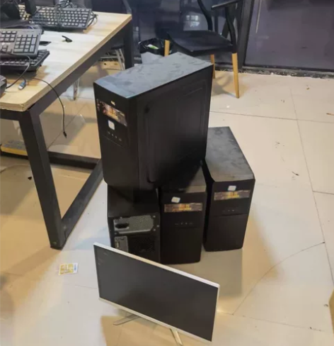 公司不做了,5台办公电脑台式机低价处理,做...