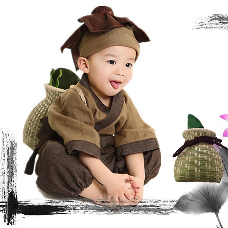 出 儿童汉服 4件套