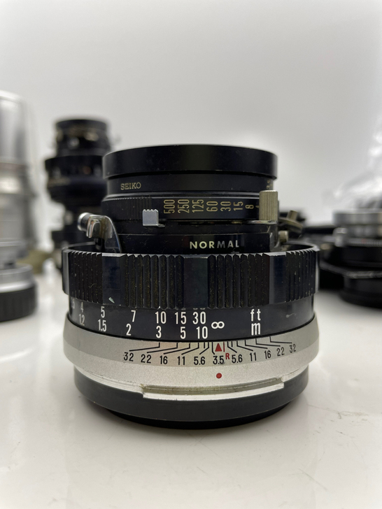 mamiya 100/3.5中画幅镜头