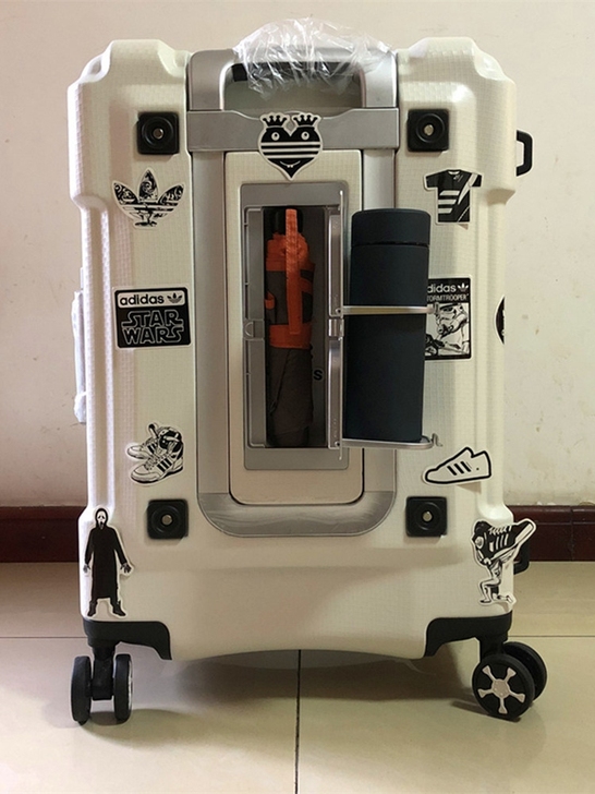 行李箱女拉杆箱男多功智能旅行箱静音万向轮结...