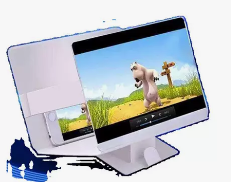 手机屏幕放大器 手机屏幕放大器 黑色款 感...