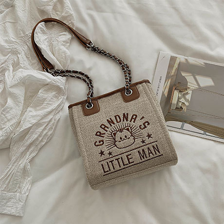 chic小包包女2020新款韩版洋气链条休...