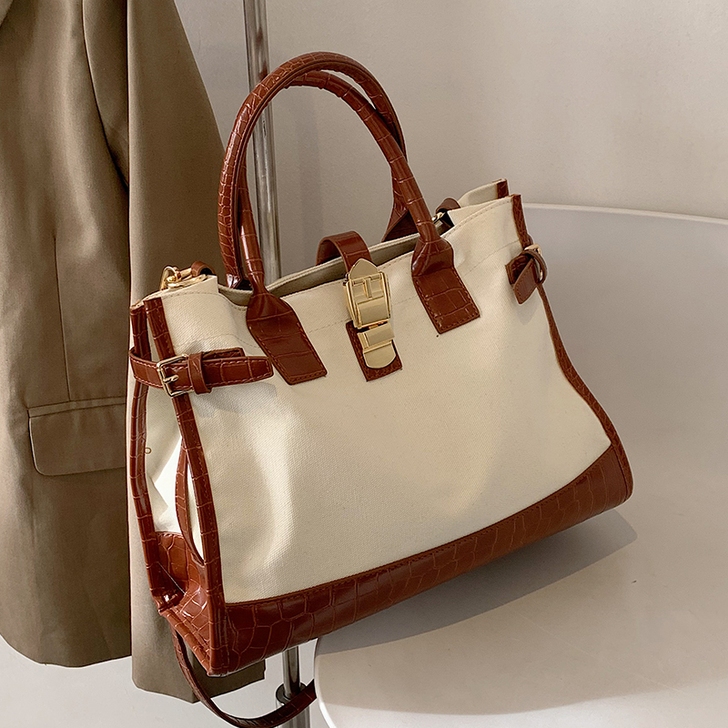 帆布托特包白菜价转 ，可提、可背（附背带）...