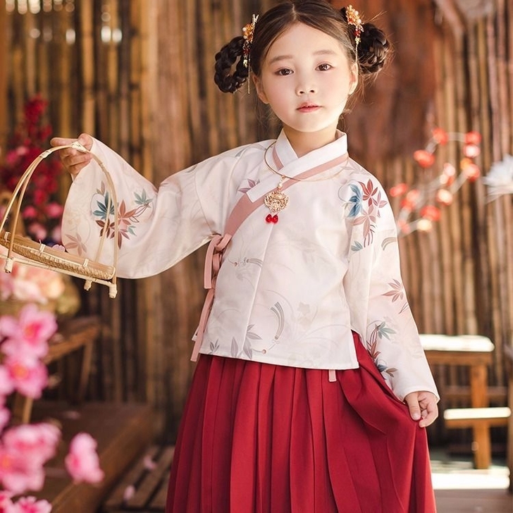 【清货】【全新包邮】儿童改良汉服女童装小枫...