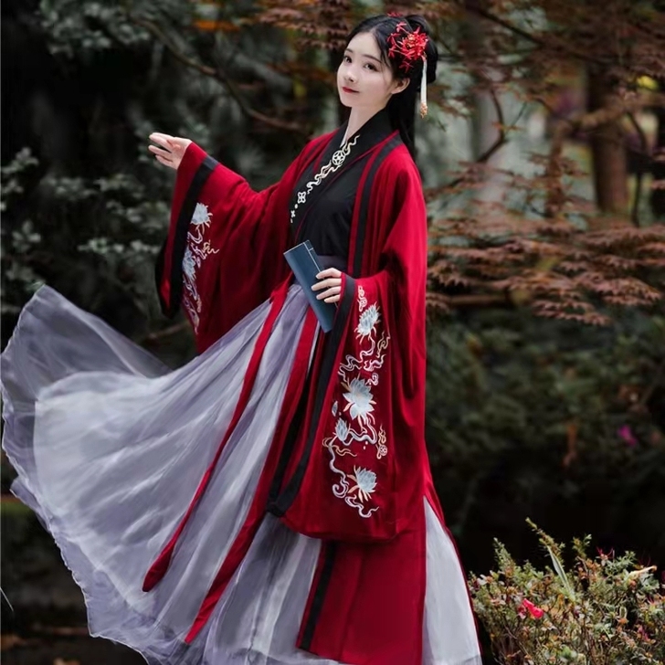【毕业清柜子大刀出】魏晋全套刺绣汉服