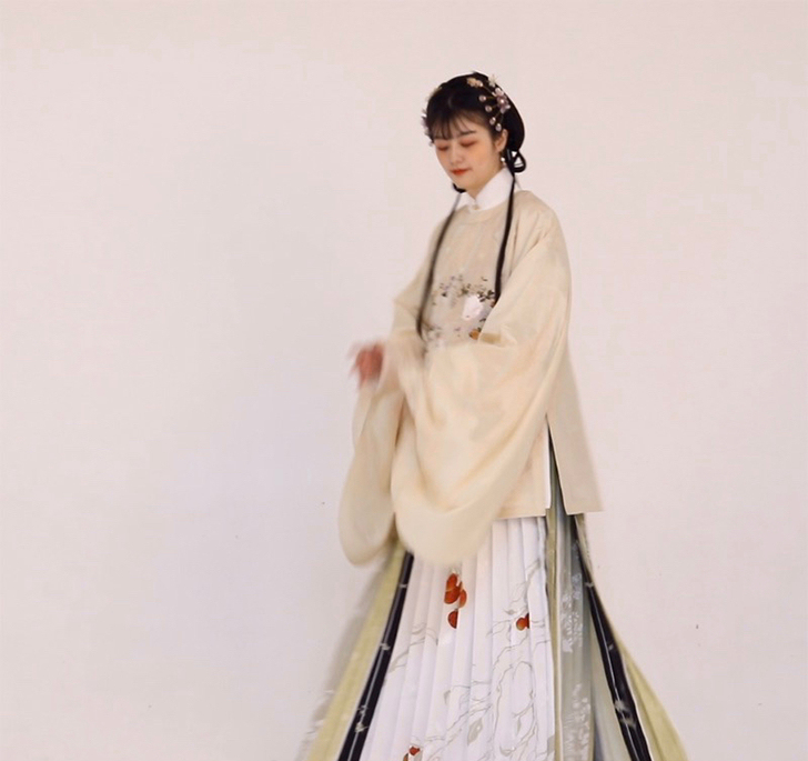 收汉服，只收春山集-小荔枝下裙