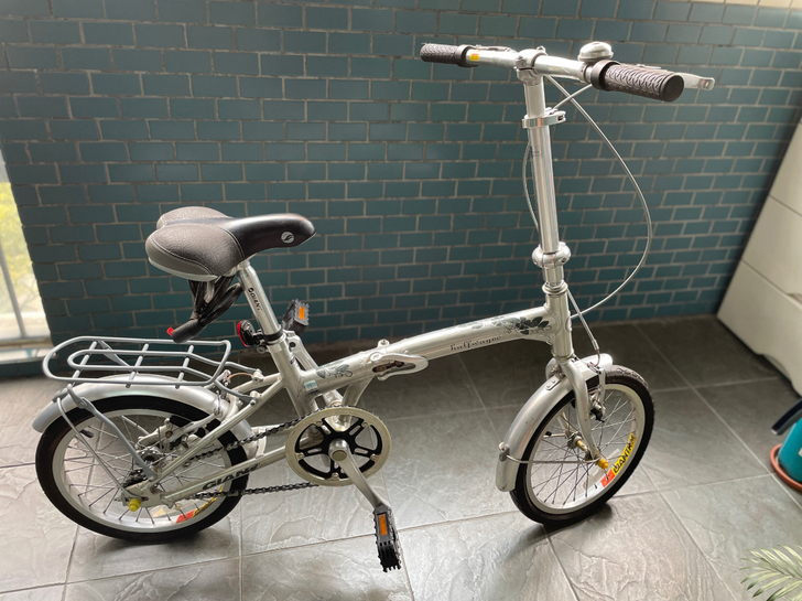 捷安特 哈佛6.0折叠车 自行车16寸