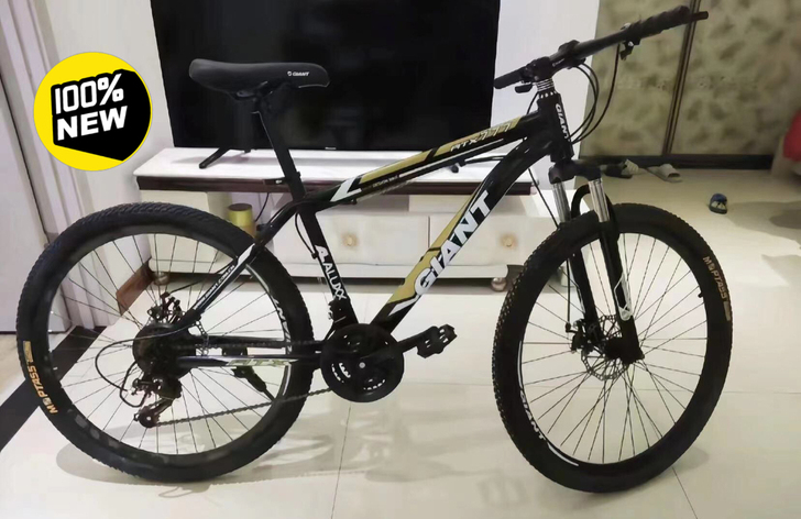 捷安特21速变速自行车一辆保真，全新的，给...