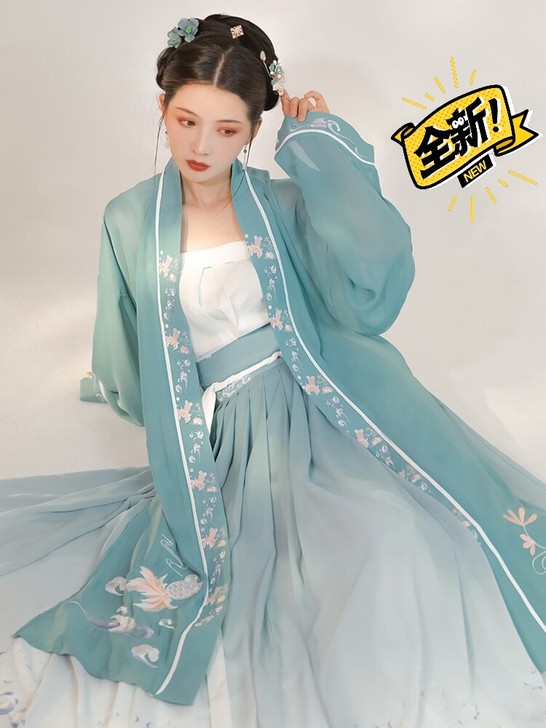 【静雅纪]【听夏】全新宋抹一件套，35包邮...