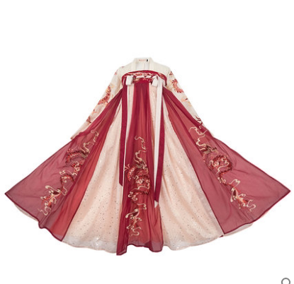 汉尚华莲 民族装舞台装。豪华版龙母，含批帛...