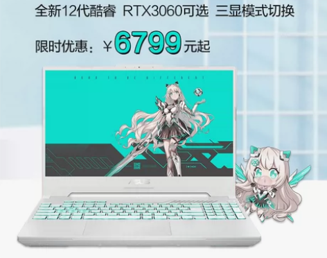 ?华硕天选3  RTX3060 第12代英...