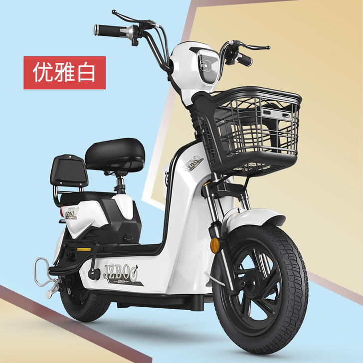 JZBOO加州豹电动车新国标48V踏板助力...