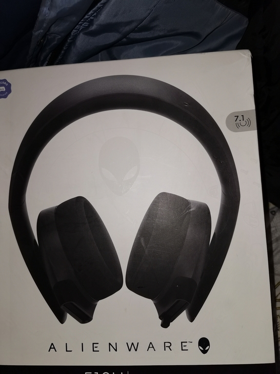 自用外星人耳机510H黑色，  盒子找不到...