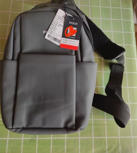 全新Polo男胸包斜挎包尼龙多功能新款单肩...
