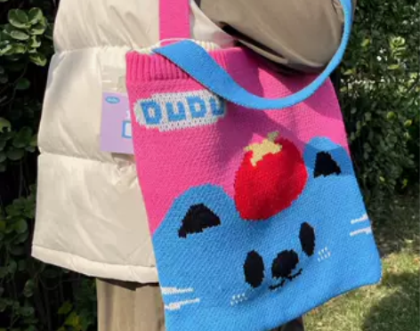 DuDu Family 原创蓝色猫猫双面编...