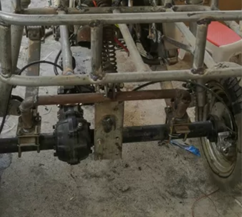 摩托车改越野三轮,车架,减震都是进口越野摩...