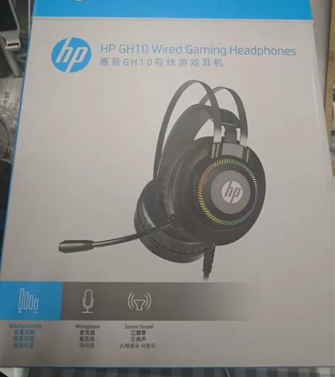 惠普GH10有线游戏耳机头戴式电竞游戏降噪...