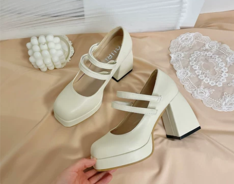 小个子婚鞋超高跟神器防水台法式优雅主婚纱鞋...