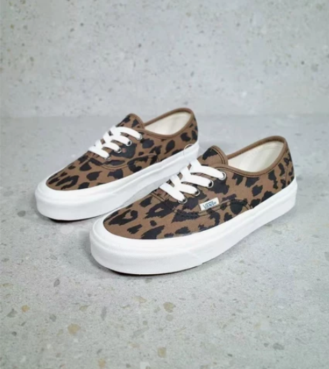 Vans Aut44DX 安纳海姆 豹纹百...
