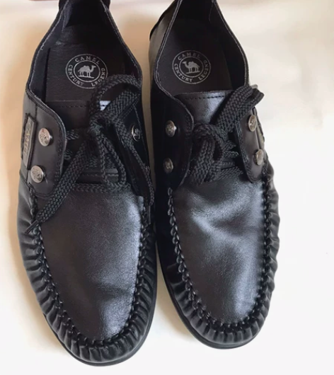 正品骆驼CAMEL/豆豆休闲男皮鞋（43 ...