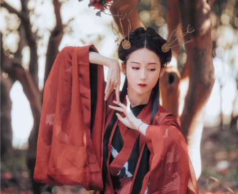 兰若庭魏晋风全套便宜出，几乎全新穿过一次 ...