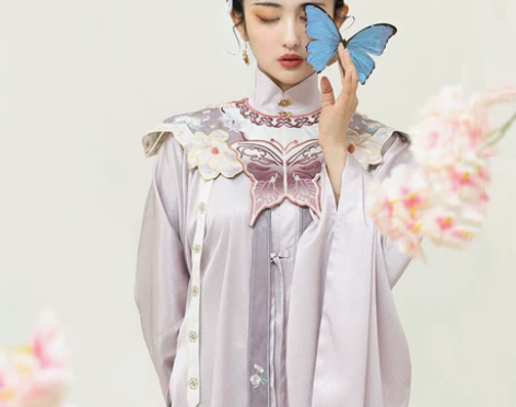 兰若庭 汉服 明制 初霁之问春   绣花 ...