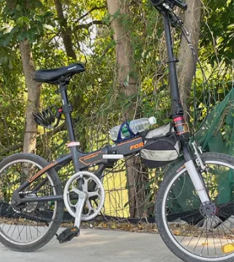 永久折叠自行车一年多骑行，现在只有260，...