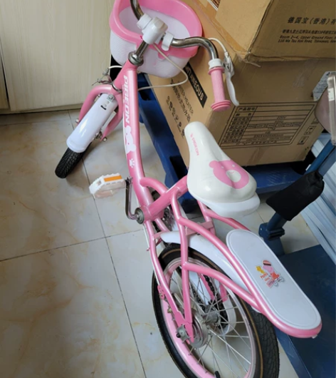 飞鸽儿童自行车，2轮，3-6岁，坐垫可调节...