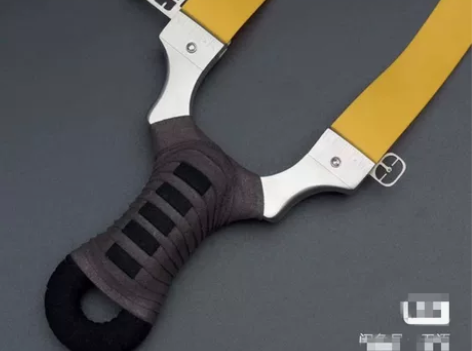 304不锈钢弹弓精缠超纤免绑扁皮弹弓架子双...