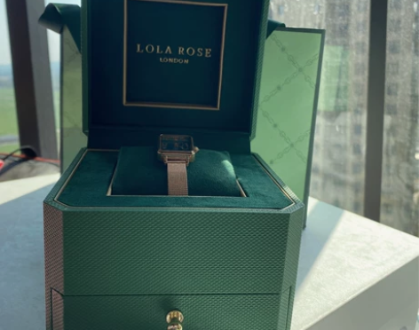 Lola Rose钢带小绿表 手表女轻奢女...