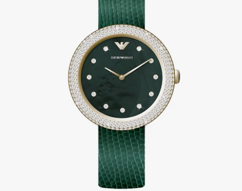 【狂欢价】佟丽娅同款阿玛尼星环手表女复古祖...